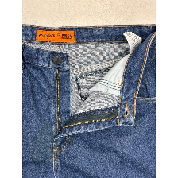 Wrangler Riggs Jeans Mens 34x32 Workwear FR Flame Resistant 2649 - Picture 3 of 4